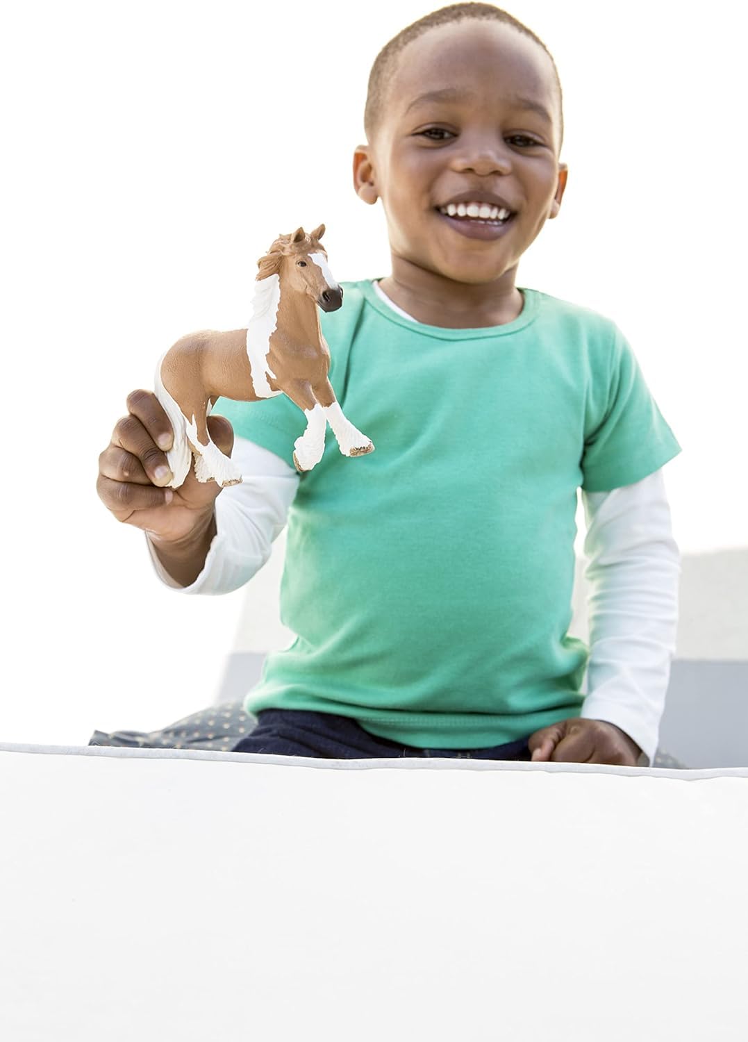 SCHLEICH Tinker Mare Farm World Figurine - Individually Hand-Painted Animal Toy for Kids 3