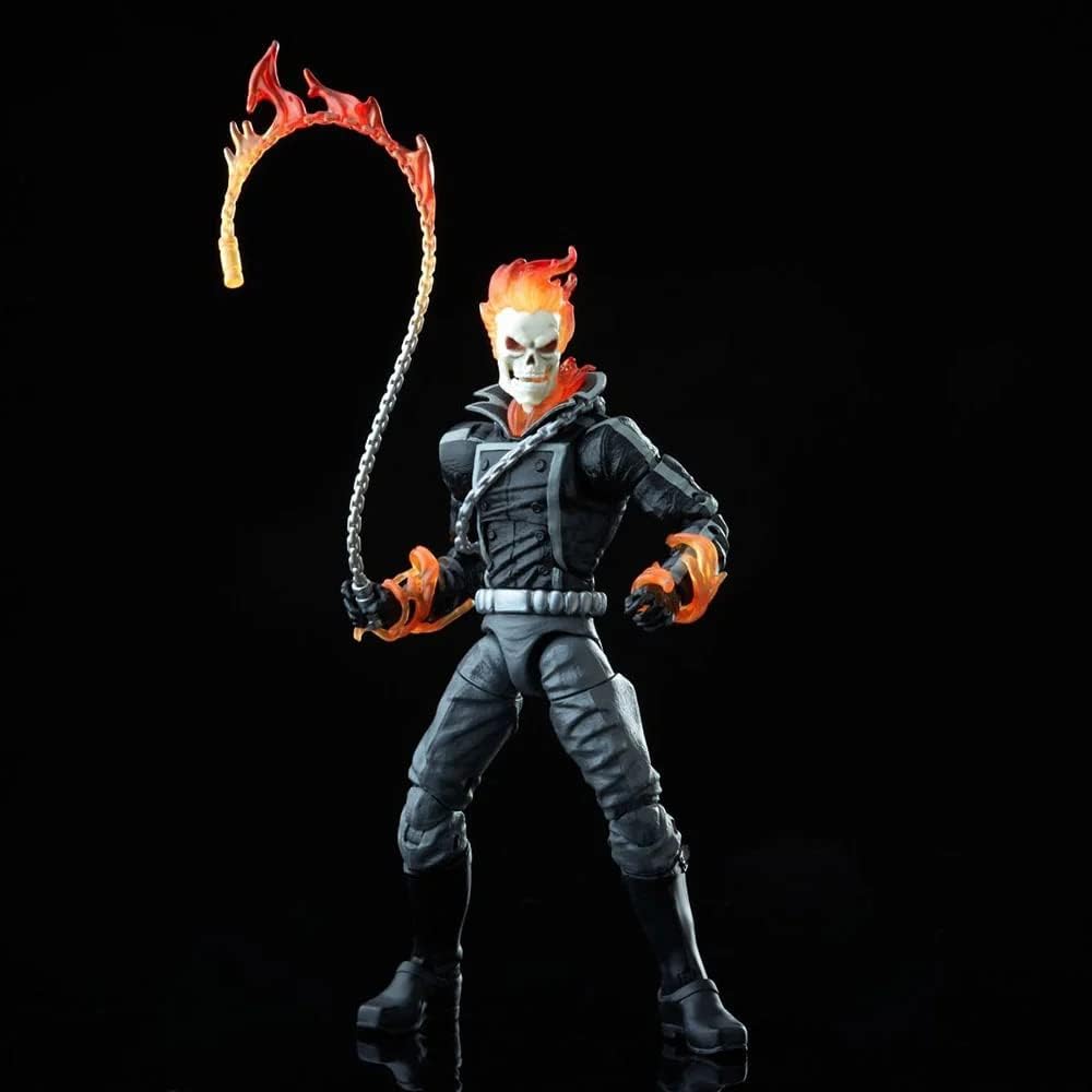 Hasbro Marvel Legends Series 6-inch Ghost Rider Collectible Action Figure with 6 Accessories 6