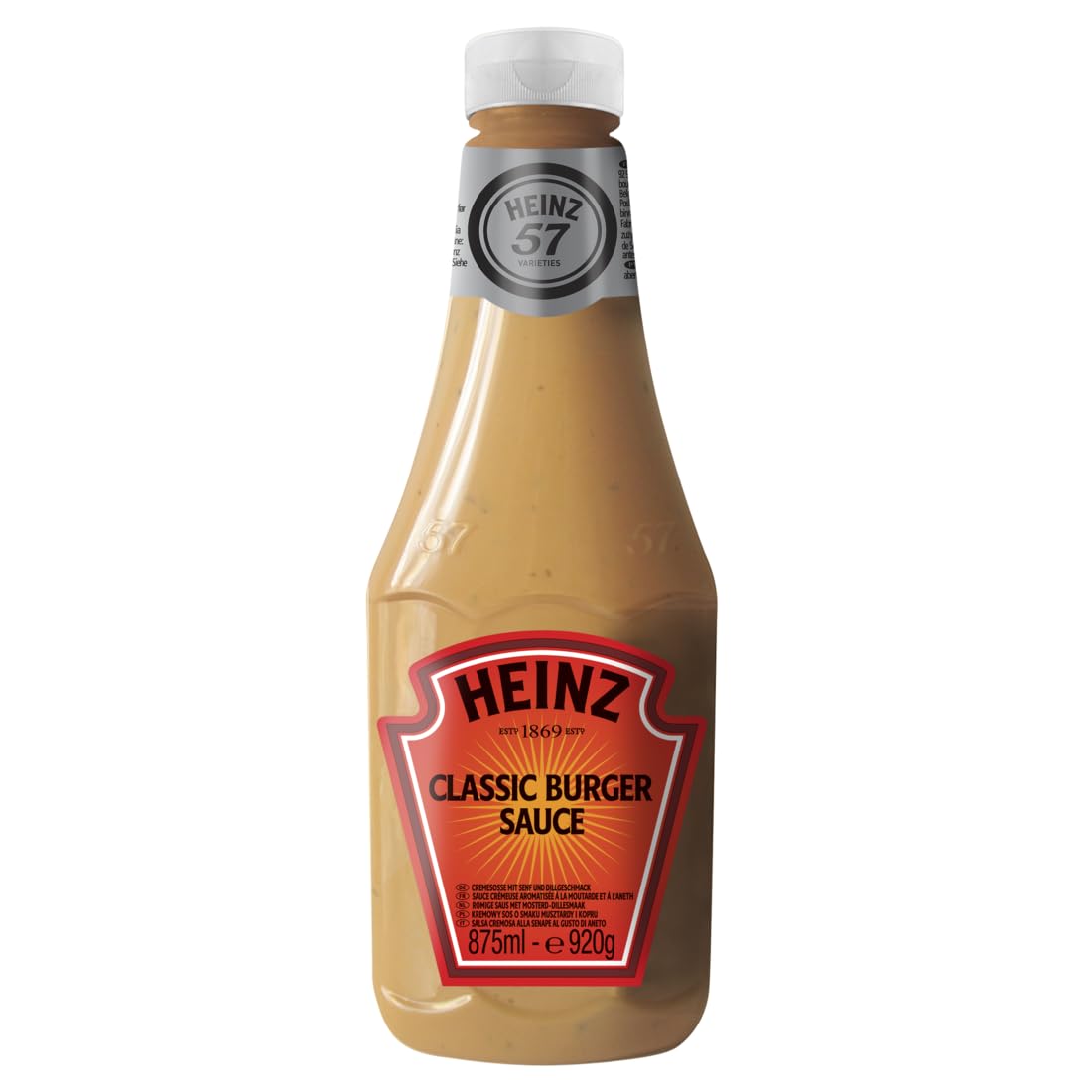 Heinz American Style Burger Sauce 875ml