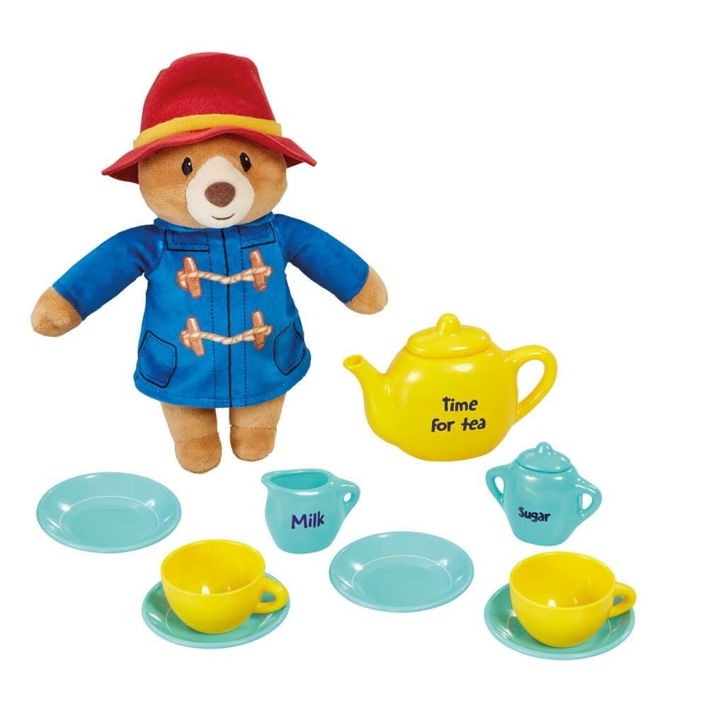 Rainbow Designs Paddington Bear Toy Tea Set - 9-Piece Pretend Play Set for Kids 3