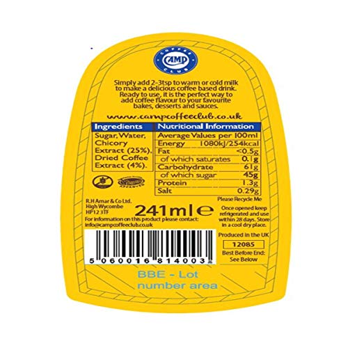 Camp Coffee Chicory & Coffee Essence 241ml (Pack of 6) 7