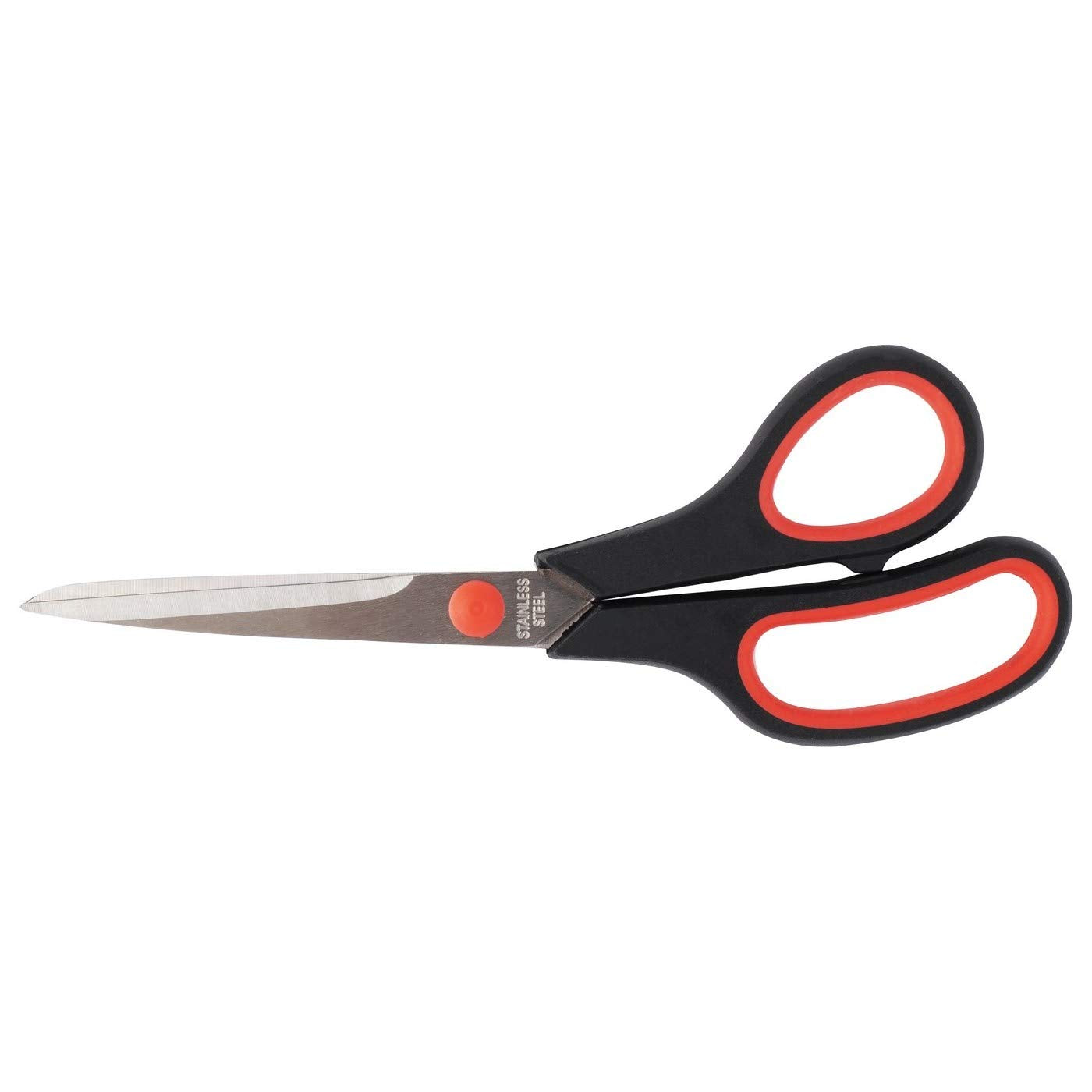 D.RECT SG-210 Office Scissors - 21cm Stainless Steel Blade | Heavy Duty Multi-Use | Black