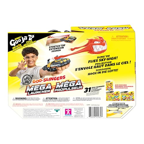 Heroes of Goo Jit Zu Meteor Madness Goo-Slingers Mega Launcher - Stretch, Sling & Launch Action Playset 10