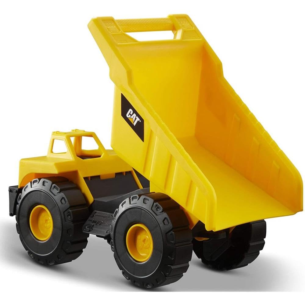 CAT® Construction Dump Truck - 10-inch Articulated Dumping Vehicle for Kids Ages 2-6