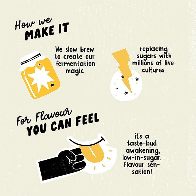 Lo Bros Kombucha - Passionfruit - Sparkling Refreshing Drink with Natural Ingredients 6