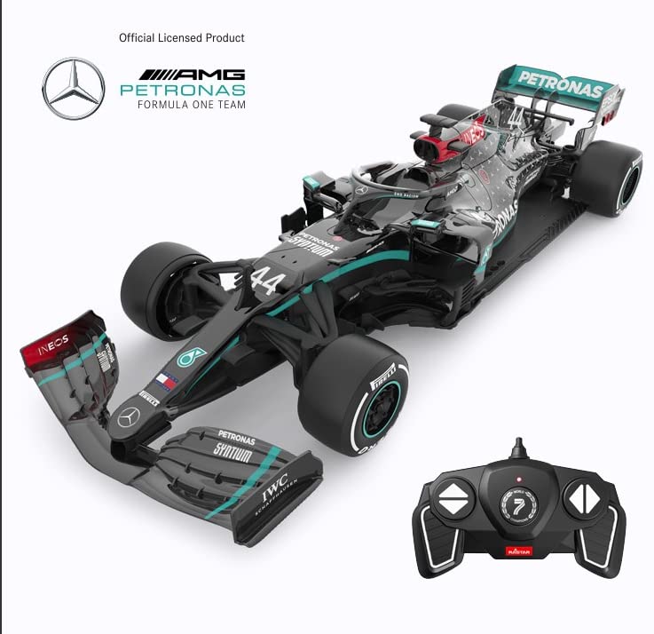 Mercedes AMG F1 W11 EQ RC Car (1:18) - 2.4GHz Remote Control, Lewis Hamilton & George Russell Edition 3