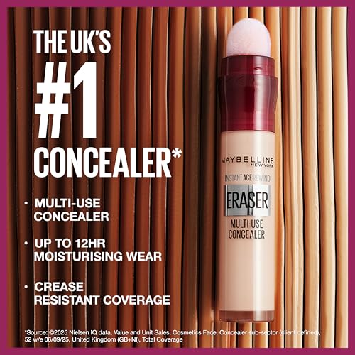 Maybelline Instant Anti Age Eraser Eye Concealer (6.8 ml) 12