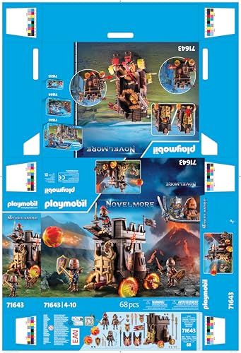 Playmobil Battle Wagon with Fire Cannon and Battering Ram - Ages 4+ 8