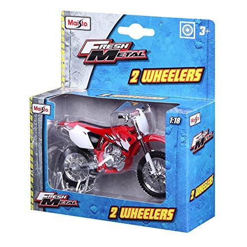Maisto Yamaha YZ450F 1:18 Scale Die-Cast Motorcycle Model - Red