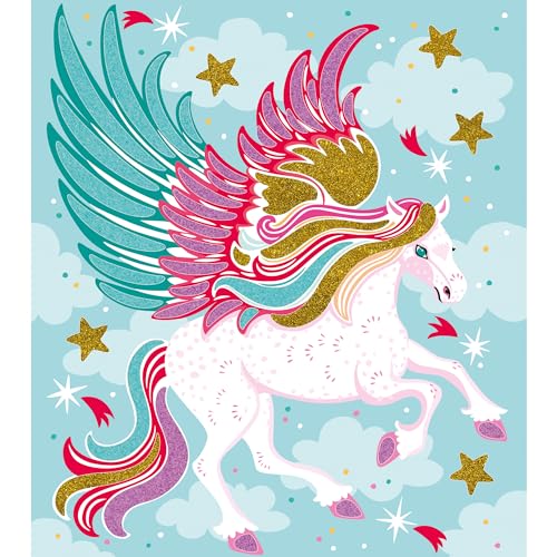 Janod Sparkling Glitter and Sand Animals - Children's Craft Activity Kit 8