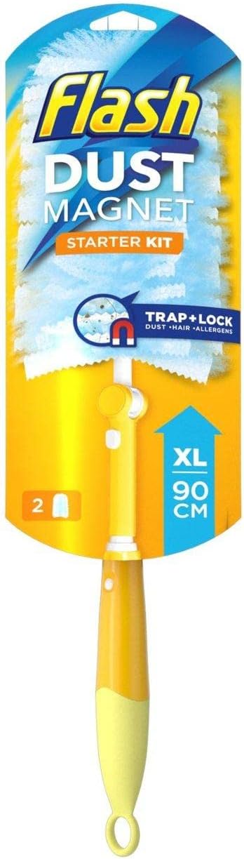 Flash - Dust Magnet Duster XXL Starter Kit with 2 Refill Pads