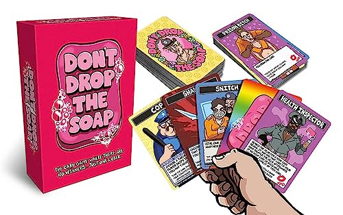 Kartenspiel „Don't Drop the Soap“ – Partyspiel mit schwarzem Humor für Erwachsene 3