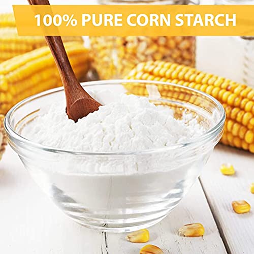 AKSOY Quality Corn Starch - 1.5KG Natural Pure Powder for Cooking & Baking | Gluten-Free Thickener