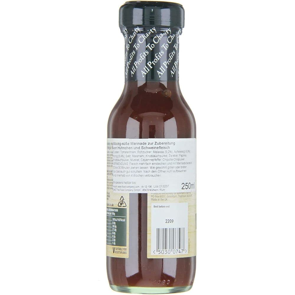 Newman's Own Klebrige Barbecue-Marinade-Sauce, 250 ml