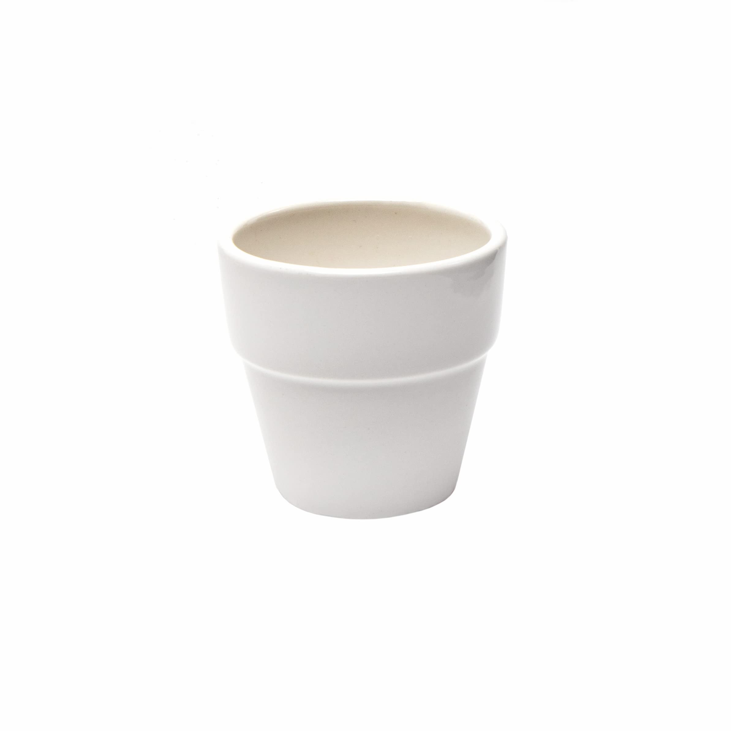 Baker Ross EK162 Mini Porcelain Flowerpots - Craft Kit for Kids (Pack of 6)