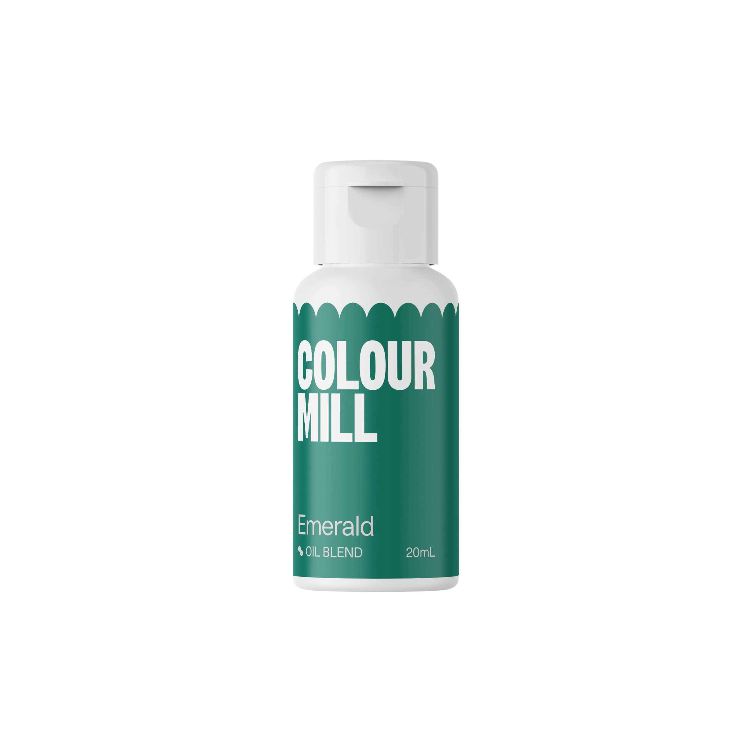 Colour Mill Oil Blend Lebensmittelfarbe Smaragdgrün 20 ml – Backfarbe auf Ölbasis