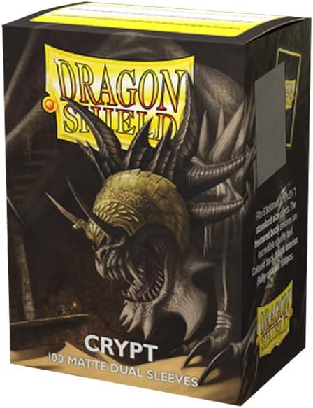 Dragon Shield Standard - Dual Matte Crypt (100 Sachets) - Card Sleeves for Trading Card Games