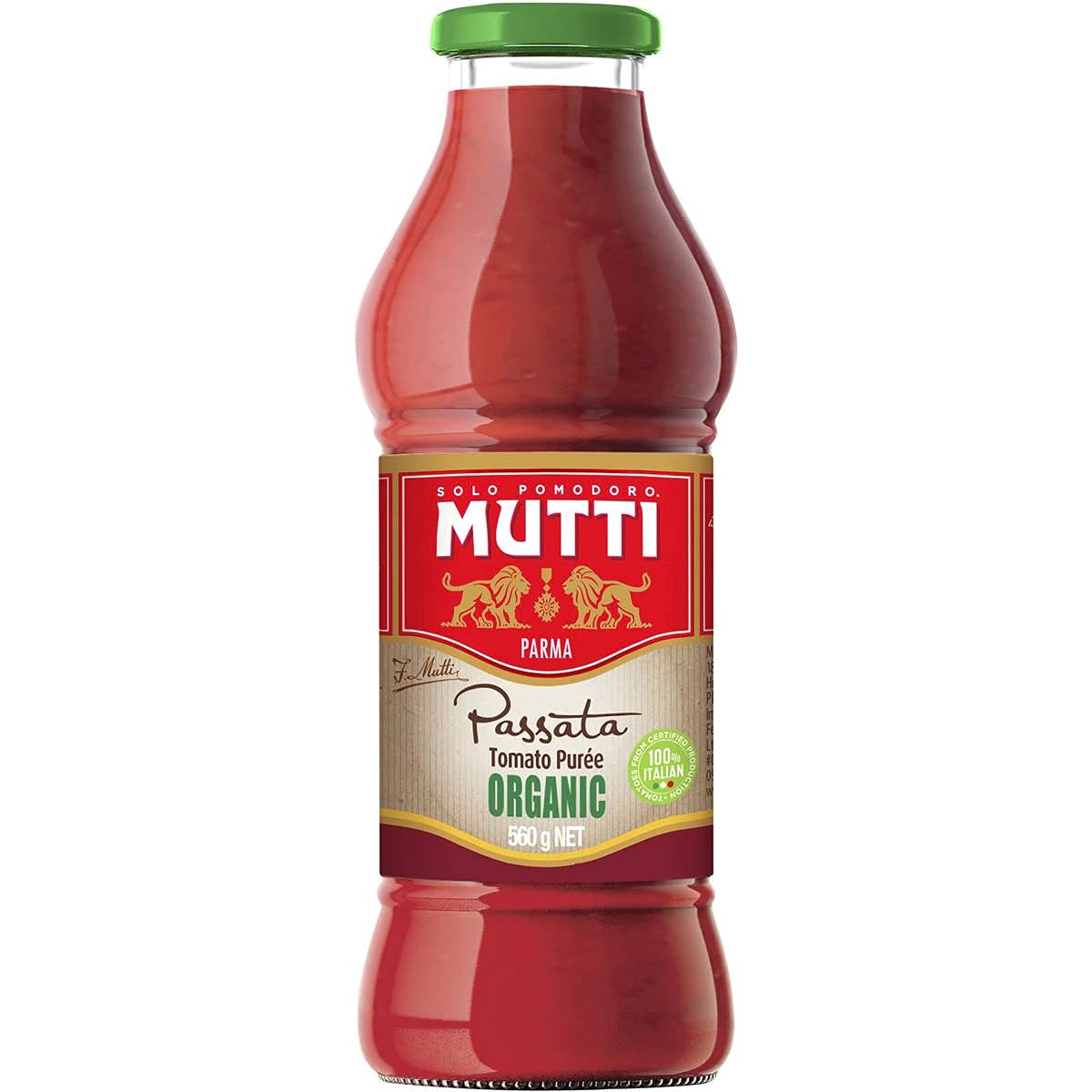 Mutti - Organic Tomato Puree (560 g) 4