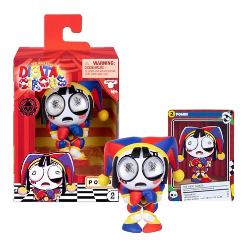 Moose Toys Glitch Productions The Amazing Digital Circus - Pomni Vinyl Figure (55221) 5