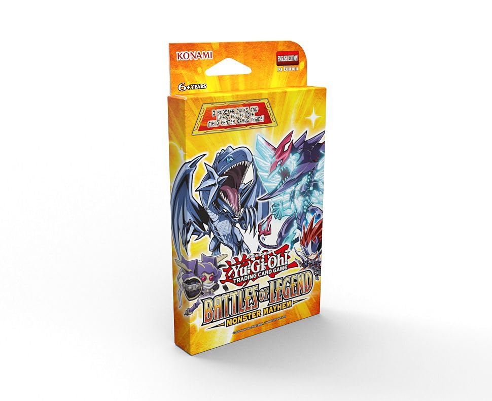 Yu-Gi-Oh! Battles of Legend: Monster Mayhem 3-Pack Booster