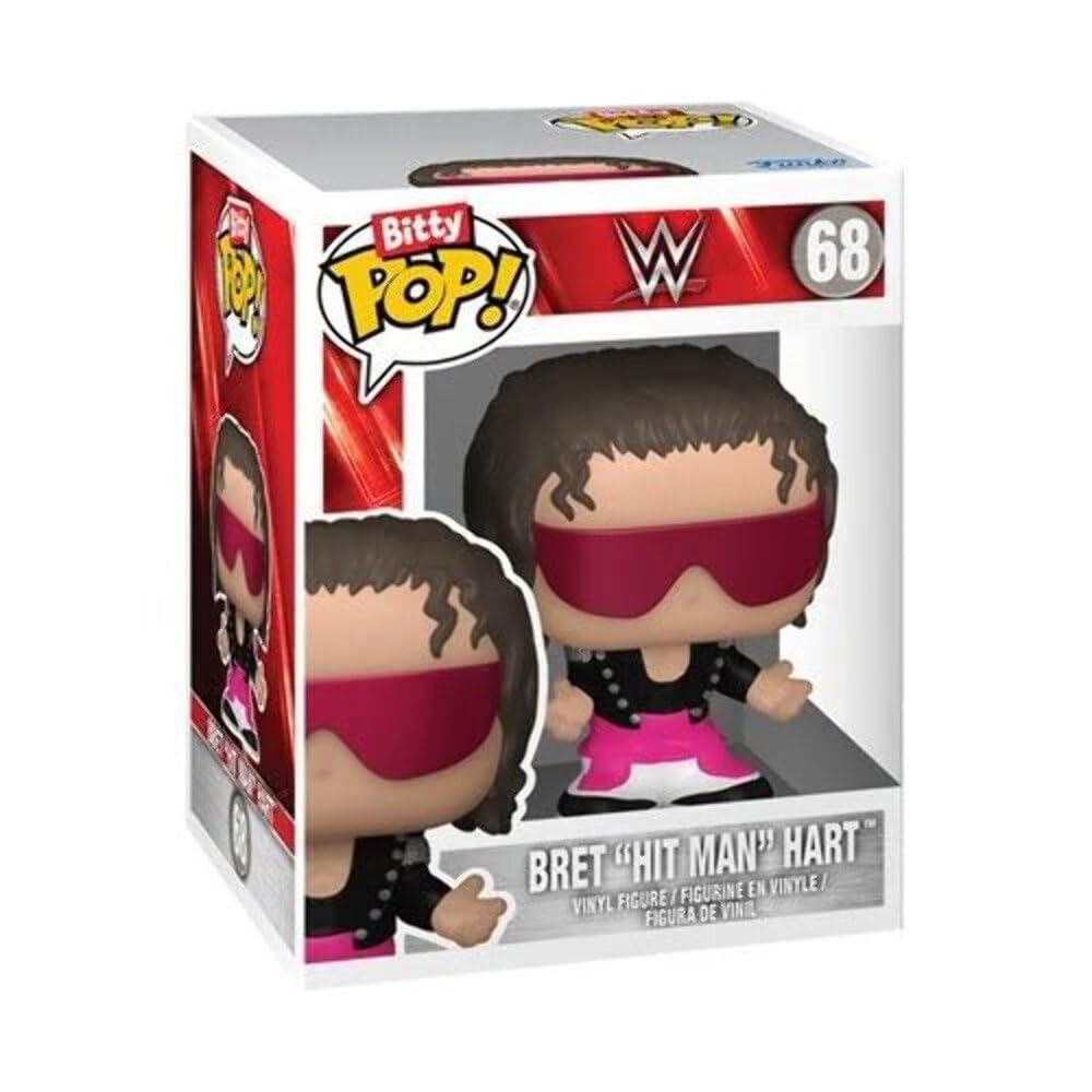 Funko Bitty POP! WWE - The Undertaker, British Bulldog, Batista & Mystery Figure Vinyl Set