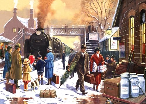 Ravensburger Last Train Home 1000 Piece Jigsaw Puzzle for Adults & Kids 12+ 5