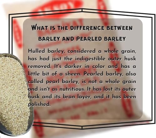 Aksoy Wholefoods Pearl Barley 1.25KG - Whole Grain for Soups, Salads & Pilafs 10