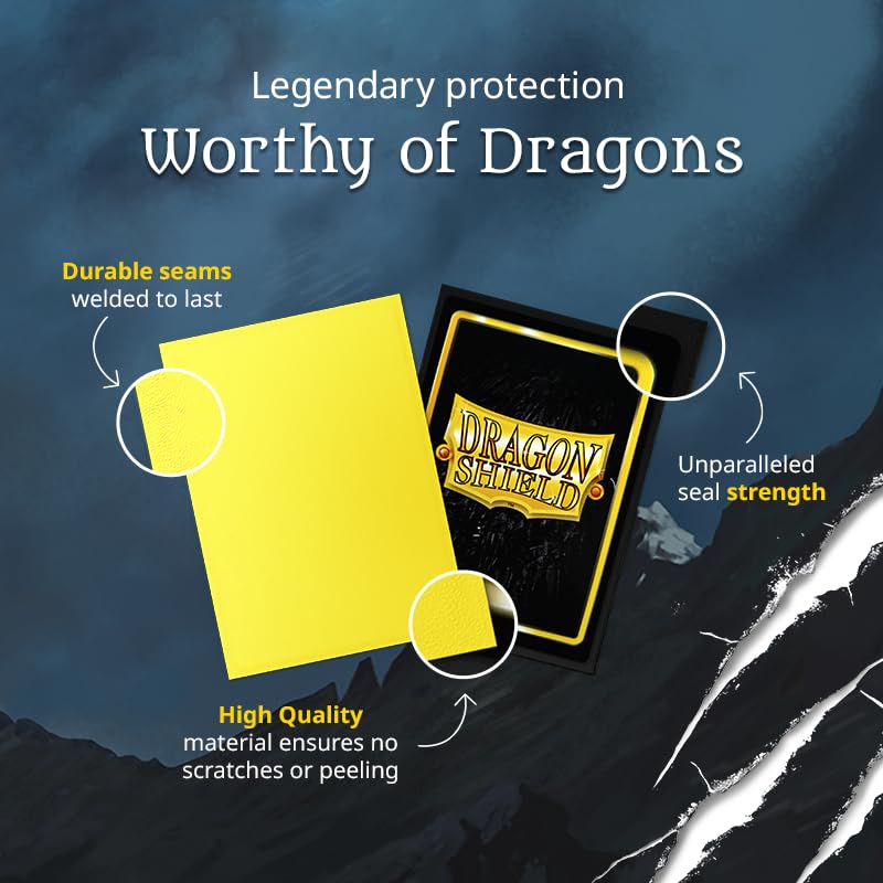 Dragon Shield Matte Standard Size Card Sleeves 100pk - Black 8