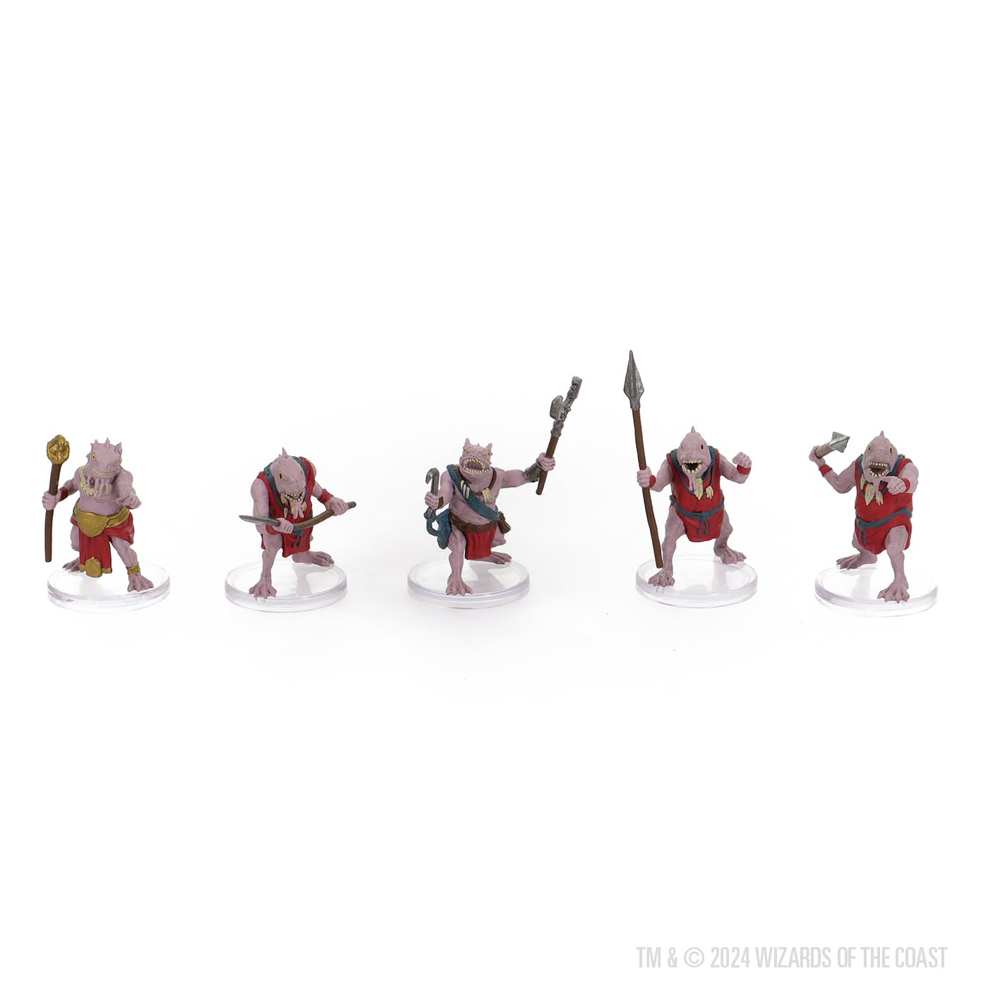 WizKids D&D Icons of the Realms Kuo-Toa Warband 5-Pack Miniatures 4