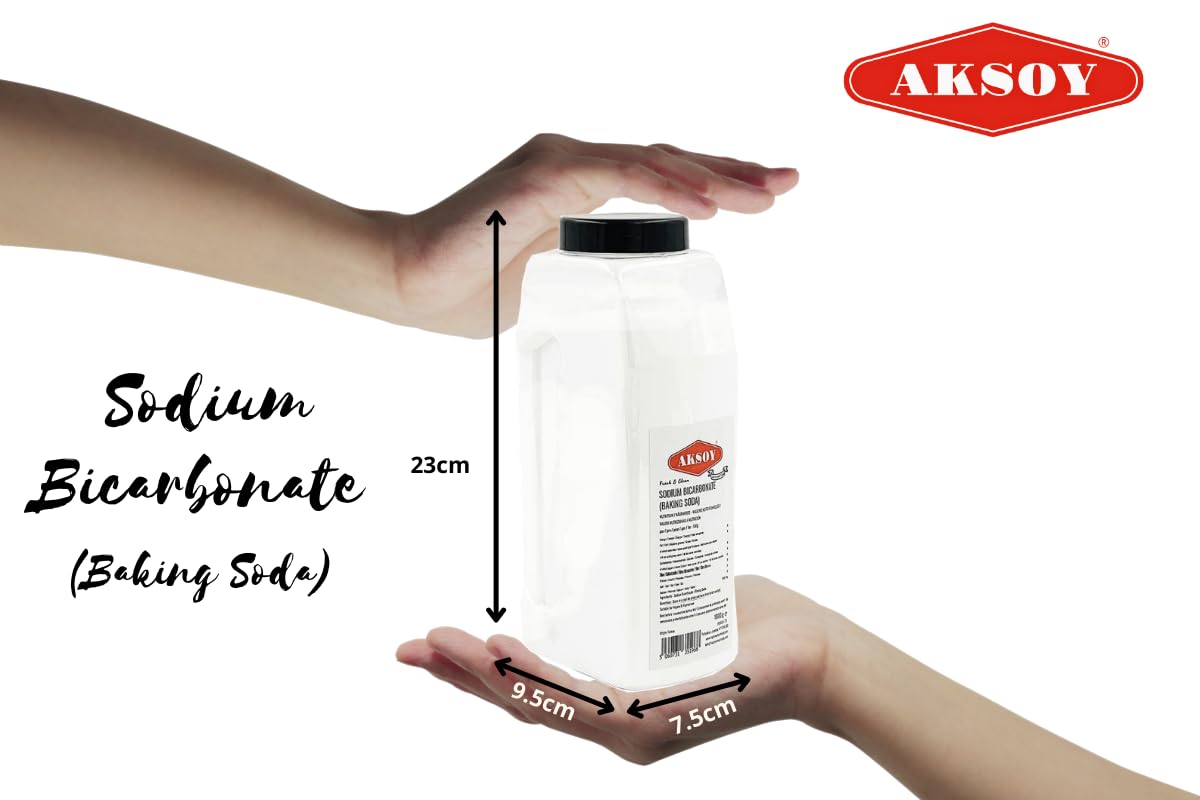 Aksoy - Pure Baking Soda 1KG | Sodium Bicarbonate Powder for Baking & Cleaning 4