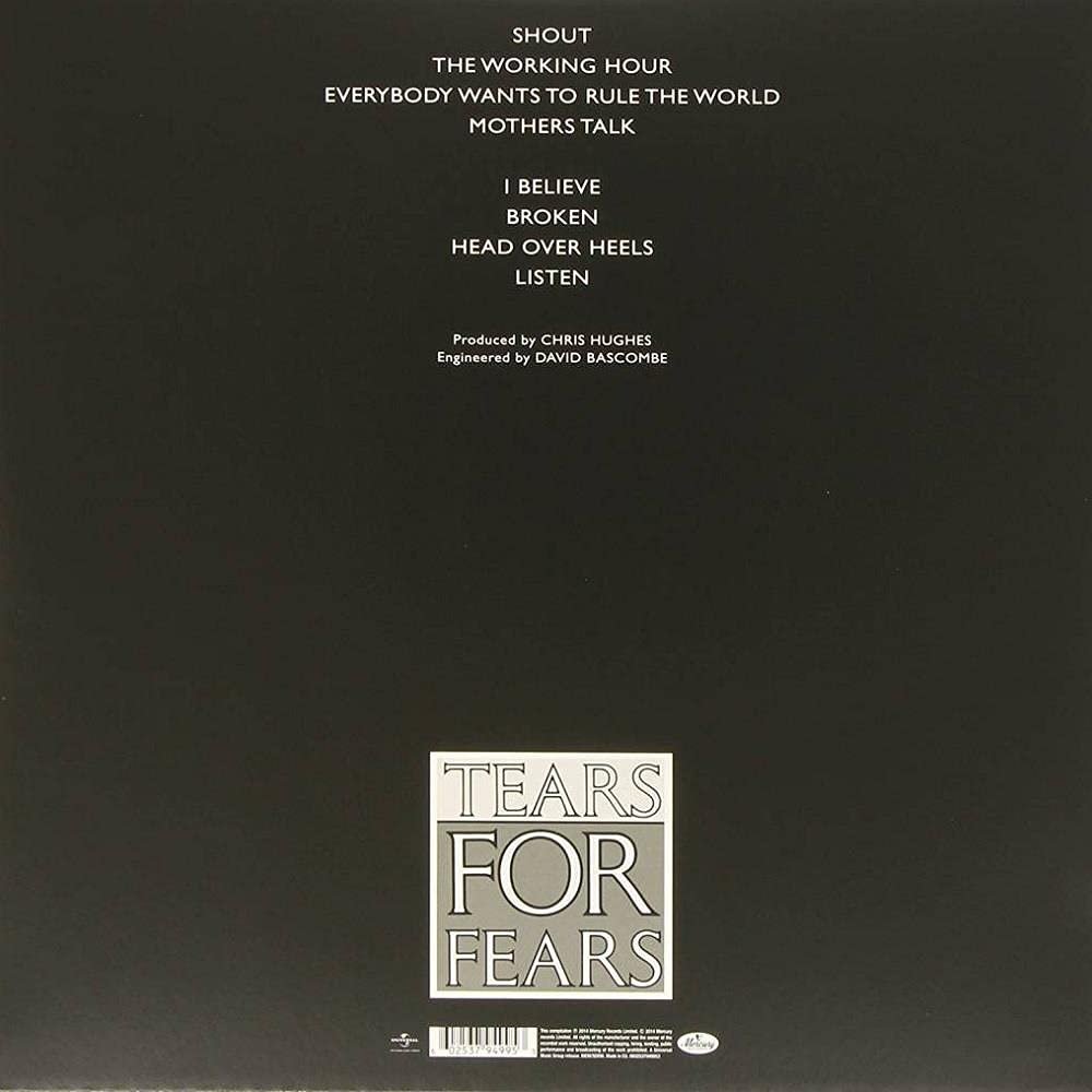 Tears for Fears - Songs From The Big Chair [VINYL] 3