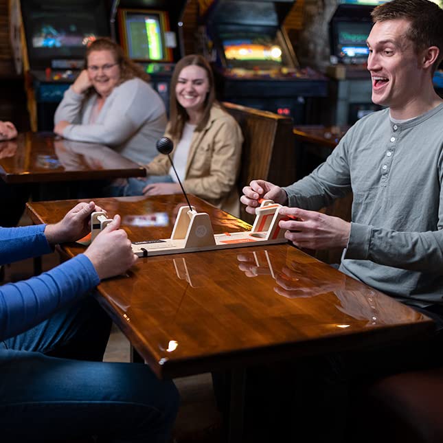 Fat Brain Toys VolleyShot Back and Forth Paddle Ball Table Top Game