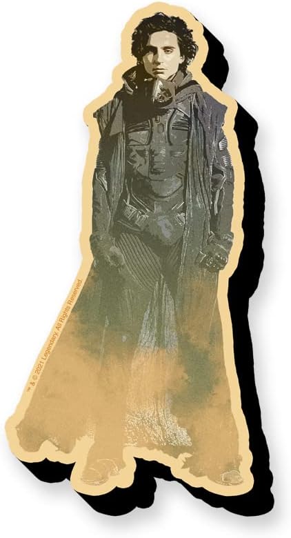 AQUARIUS Dune Paul Funky Chunky Novelty Magnet for Refrigerator, Locker, Whiteboard & Game Room Officially Licensed Merchandise & Collectibles
