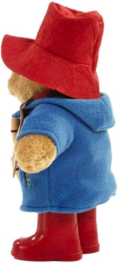 Paddington Bear Plush Toy - Classic Blue Duffle Coat with Boots, 24cm