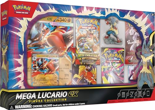 Pokémon TCG: Mega Lucario ex Figure Collection 5