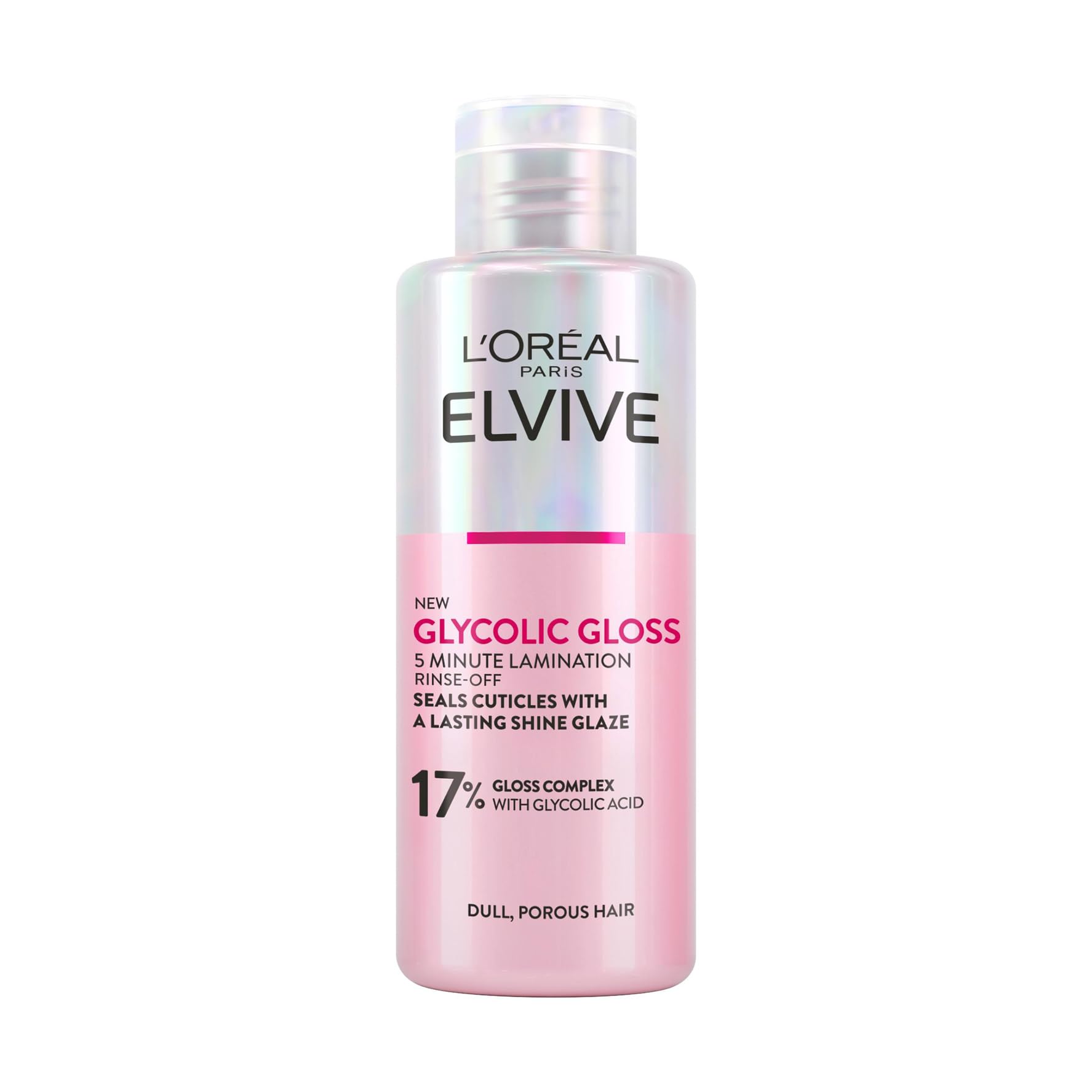 L'Oréal Paris Elvive Glycolic Gloss Rinse-Off 5 Minute Lamination Treatment (200ml)