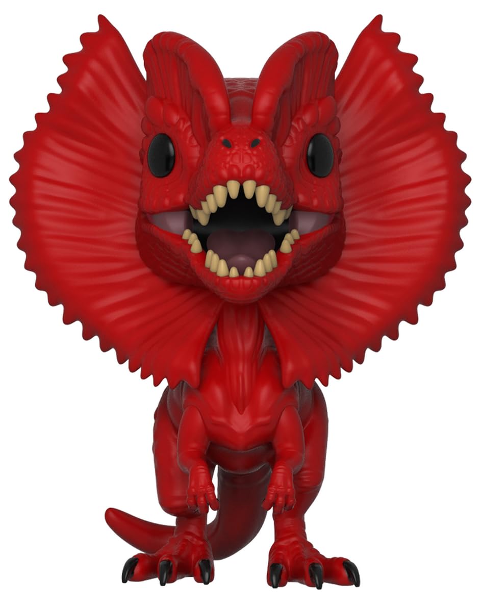 Funko Pop! Movies: Jurassic Park - Dilophosaurus Vinyl Figure (Limited Red Edition) #550 3
