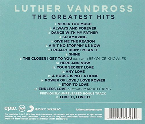 Luther Vandross - The Greatest Hits [Audio CD] 3