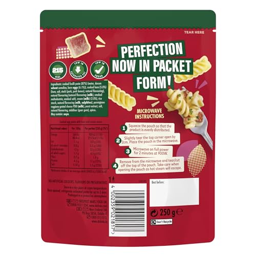 Dolmio - Classics Fusilli Carbonara Ready Meal 6x250g 7