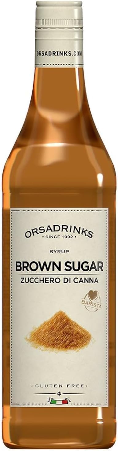 ODK Brown Sugar Syrup 750ml - Flavoured Cocktail Syrup in Squeeze Bottle