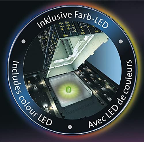 Ravensburger Empire State Building 3D Puzzle - Night Edition with LED Lighting, 216 Pieces 3