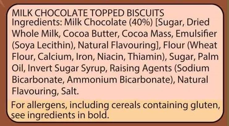 McVitie's Milchschokoladen-Eis-Edelsteine, 19 g (Packung mit 5 einzeln verpackten Minibeuteln) 5