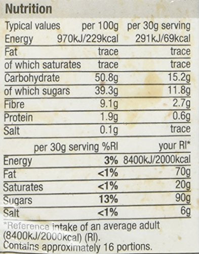 Morrisons Dried Pitted Prunes, 500g
