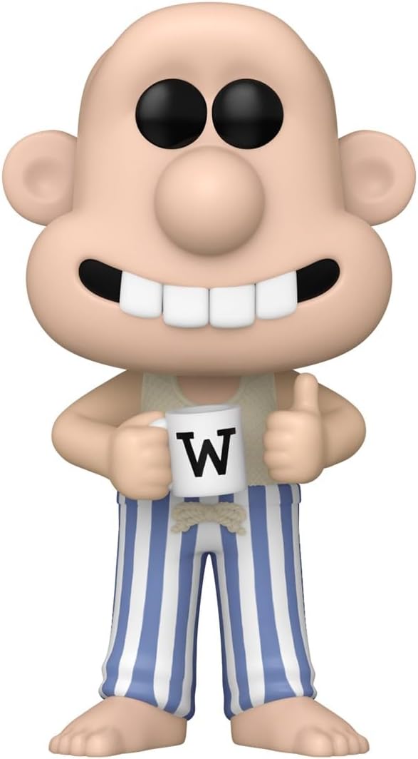 Funko Pop! Movies: Wallace in Pajamas & Gromit Vinyl Figure (79780)