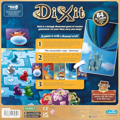 Libellud Dixit Board Game | 3-8 Players | 30-Minute Play Time | Ages 8+ 6