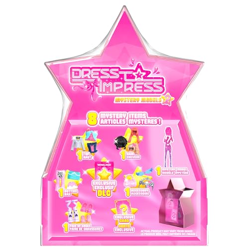 Dress To Impress Mystery Models Series 2 - Collectible Posable Dolls with Display Capsule & DLC Code 11