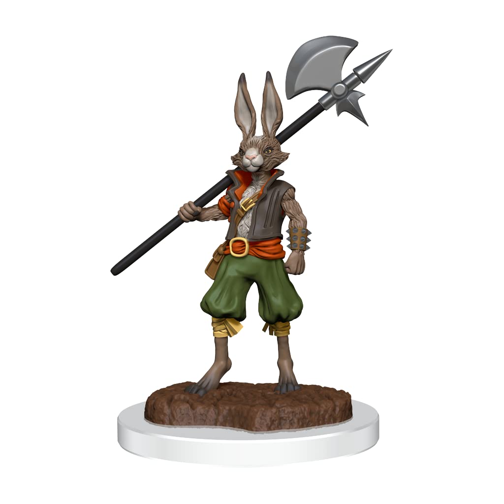 WizKids Nolzur's Marvelous Miniatures - Harengon Brigands (2 Units) | Plastic | Ready to Paint