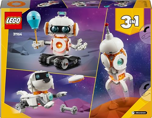 LEGO Creator 3in1 Space Robot Toy - Builds Robot, Dog or Rocket - 281 Pieces 10