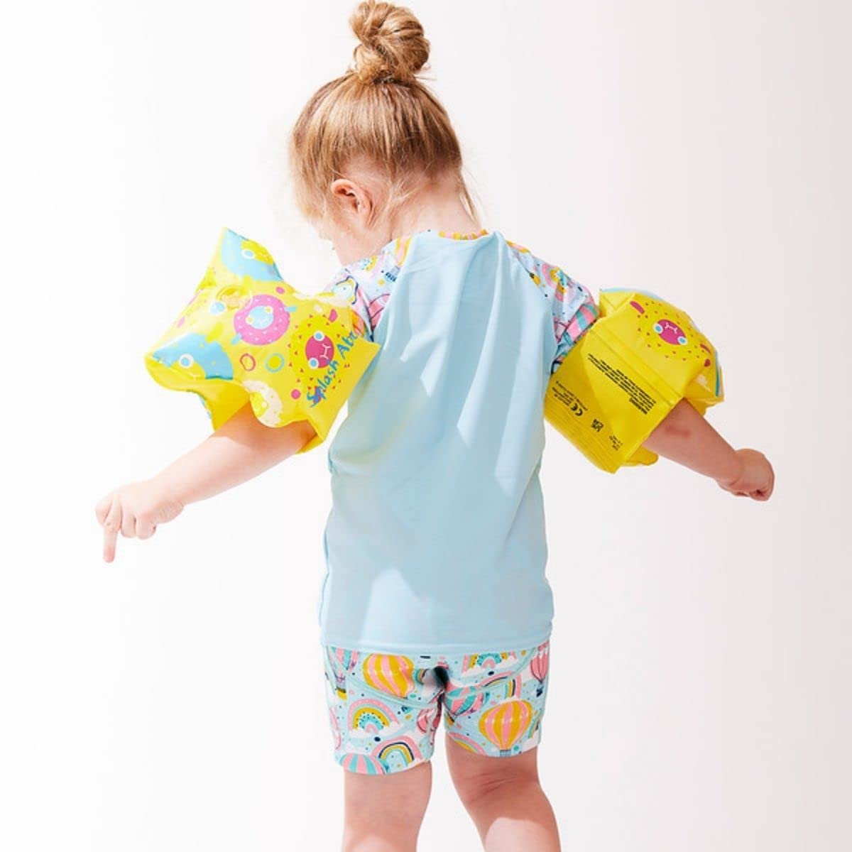 Splash About Arm Bands - Easy Inflate Swim Aids for Kids 2-6 Years 3