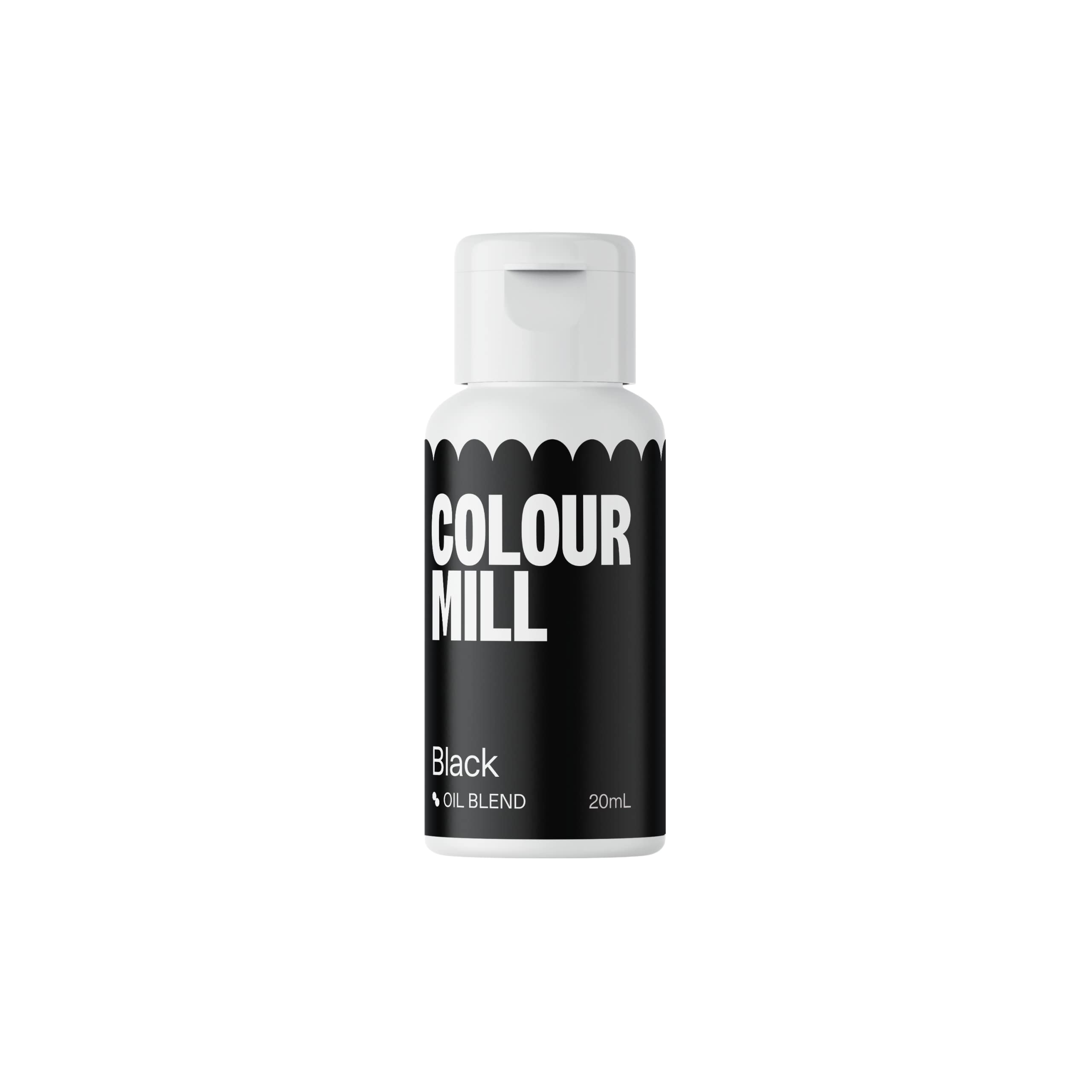 Colour Mill Ölmischung Lebensmittelfarbe Schwarz – 20 ml Quetschflasche